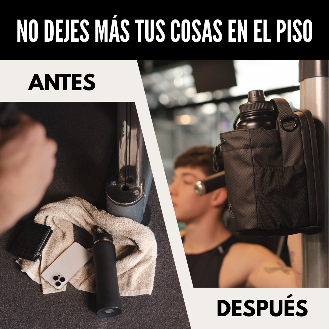 Bolso de gimnasio magnético